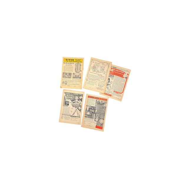 🧵 Vintage The Workbasket Magazines Lot 5 1949-1950 Crochet Sewing Patterns Rare - Picture 2 of 2